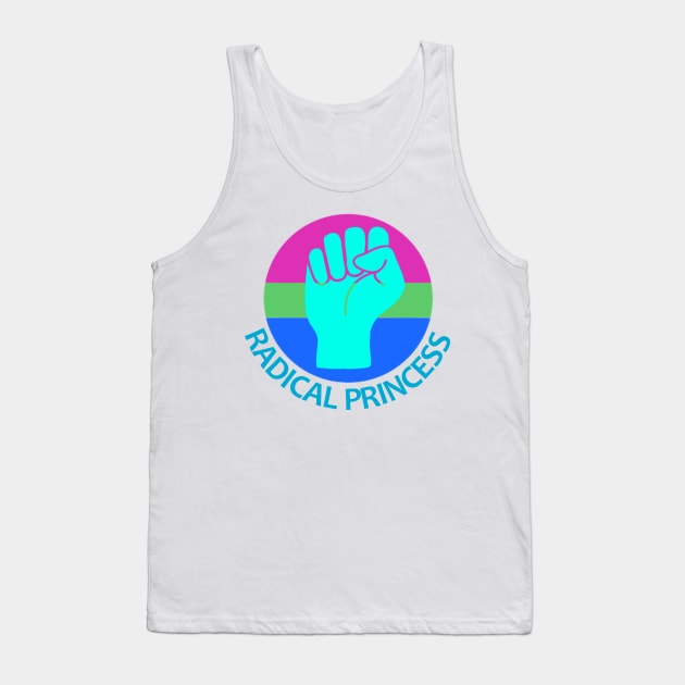 Polysexual Activist - Radical Prince Tank Top by Courage Today Designs